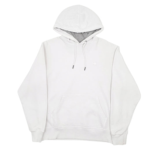Mens White Champion Hoodie Jumper