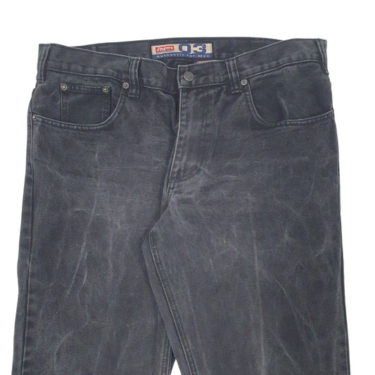 Mens Black Jinglers Vintage 90s Casual JeansW38 L32