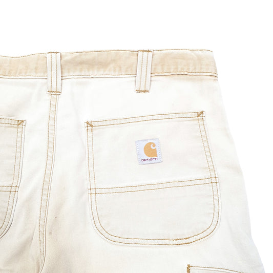 Mens Tan Carhartt Workwear Relaxed Carpenter Shorts