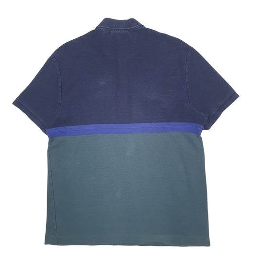 Mens Green Lacoste Short Sleeve Polo Shirt