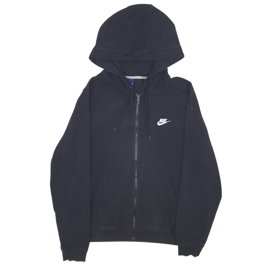 Womens Black Nike Full Zip Jumper