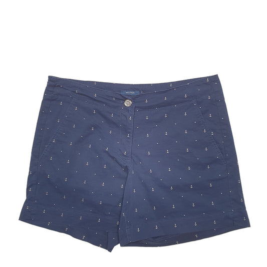 Womens Blue Nautica Chino Shorts