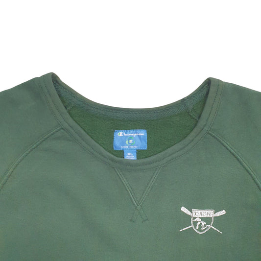 Womens Green Champion Areas of fading as pictured Crewneck Jumper