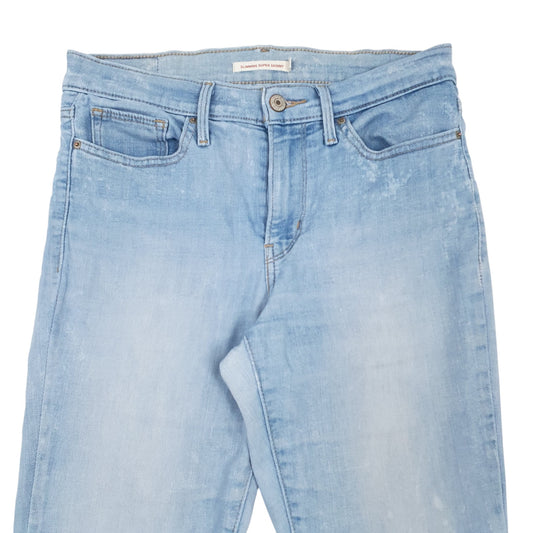 Womens Blue Levis Slim JeansW28 L32