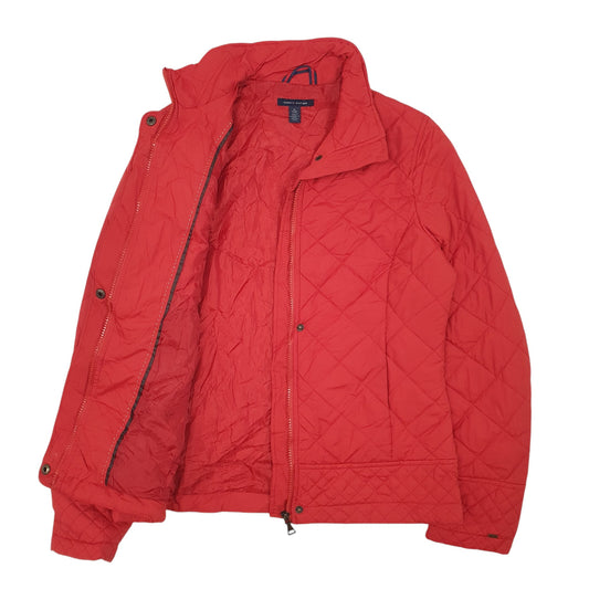 Womens Orange Tommy Hilfiger Coat