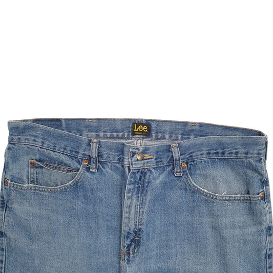 Mens Blue Lee Regular JeansW38 L32