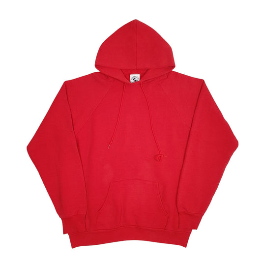 Mens Red Disney Vintage Hoodie Jumper