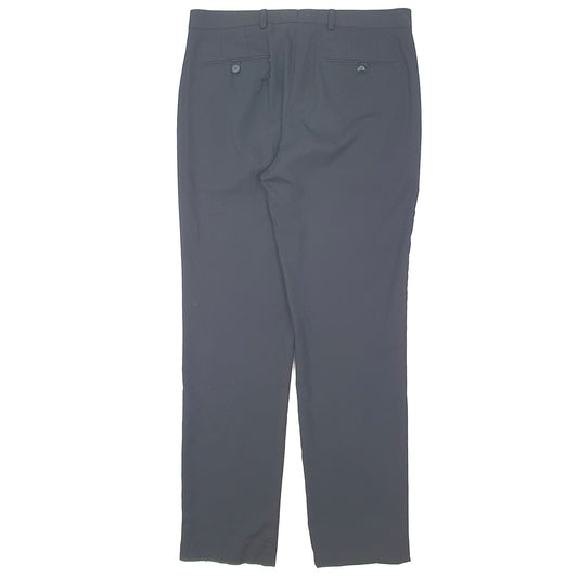 Mens Black M&S Formal Trousers