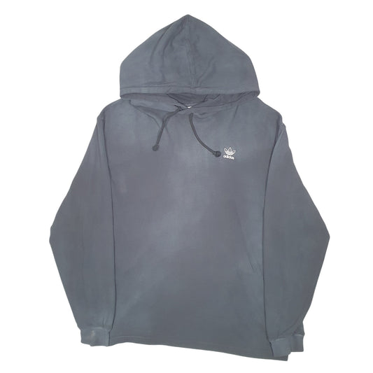 Mens Black Adidas Hoodie Jumper