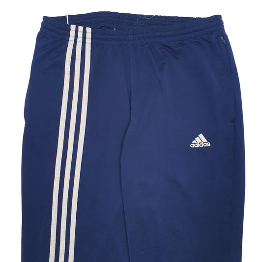 Mens Blue Adidas Jogger Trousers