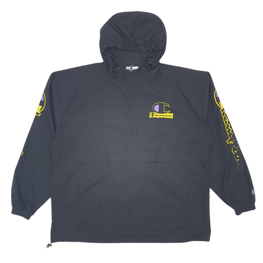 Mens Black Champion Coat