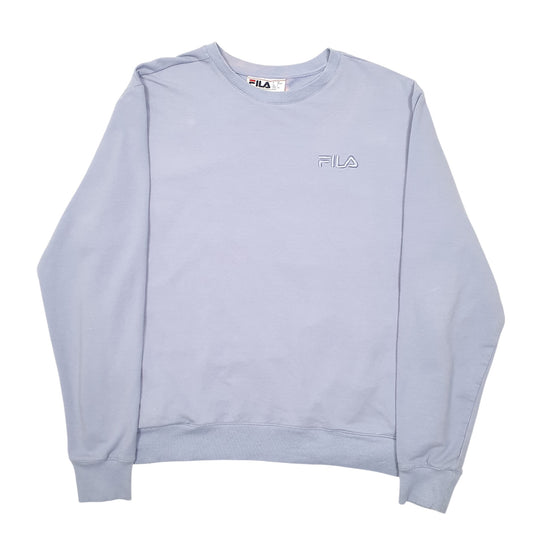 Womens Lilac Fila Crewneck Jumper