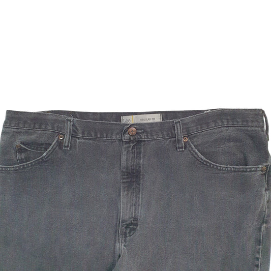 Mens Black Lee Regular JeansW42 L30