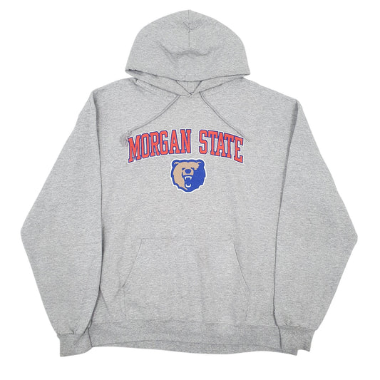 Mens Grey Champion Morgan State Hoodie Jumper