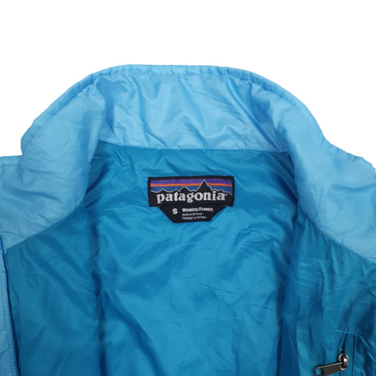 Womens Blue Patagonia Full Zip Coat