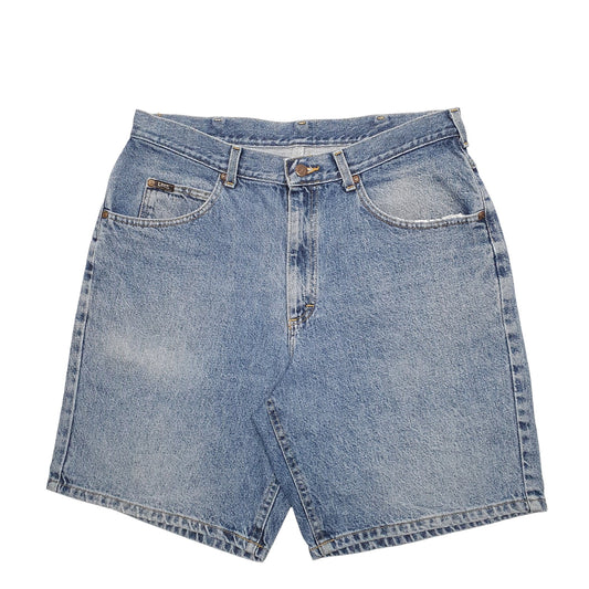 Mens Blue Lee Denim Shorts