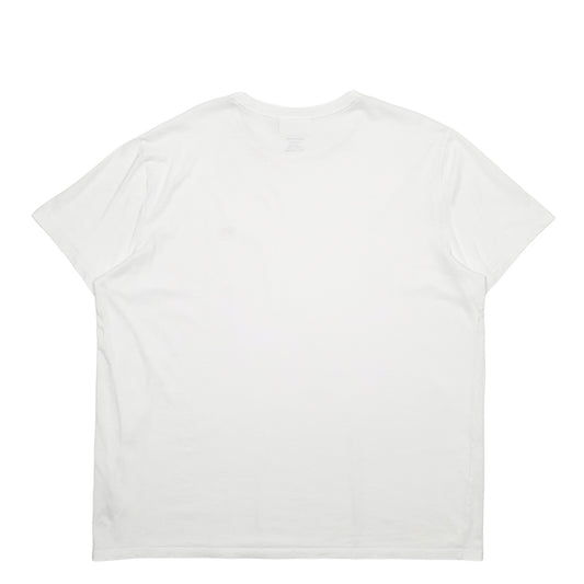 Mens White Lacoste Short Sleeve T Shirt