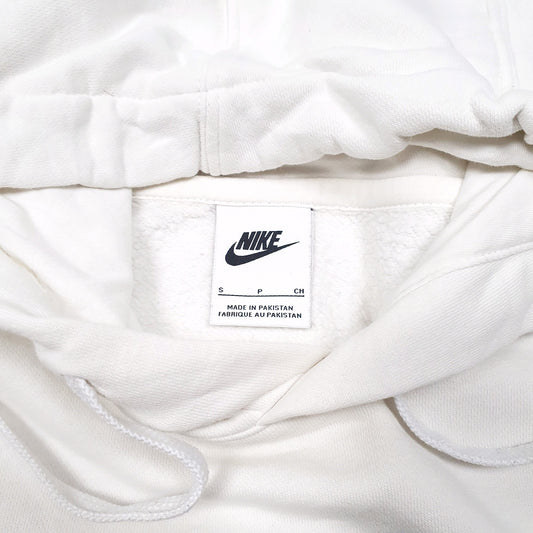 Mens White Nike Hoodie Jumper