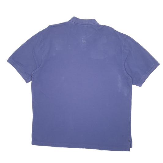 Mens Navy Izod Short Sleeve Polo Shirt