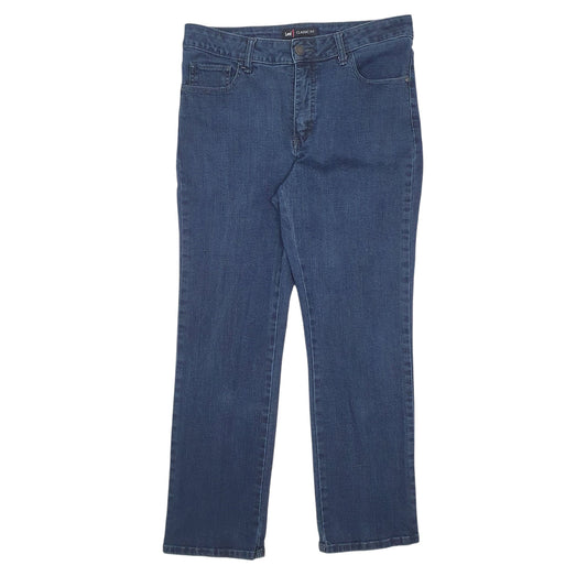 Womens Blue Lee Classic Fit JeansW32 L28