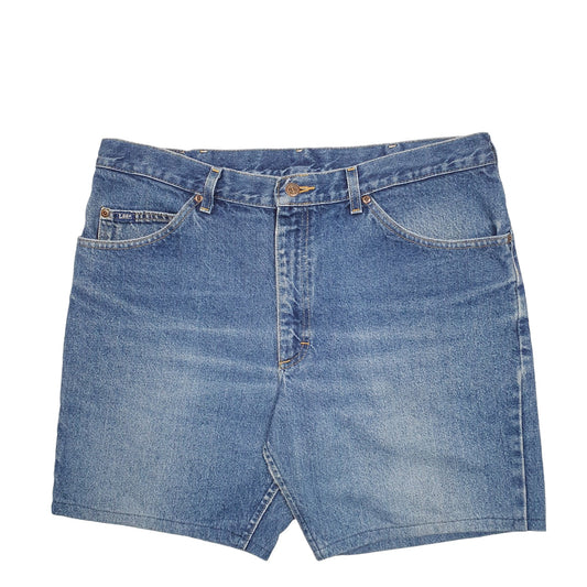 Mens Blue Lee Denim Shorts