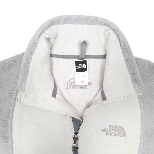 Mens Cream The North Face Full Zip Jumper