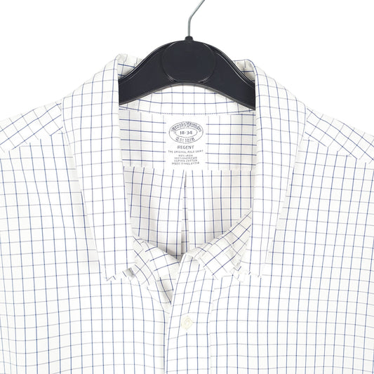 Mens White Brooks Brothers Long Sleeve Shirt