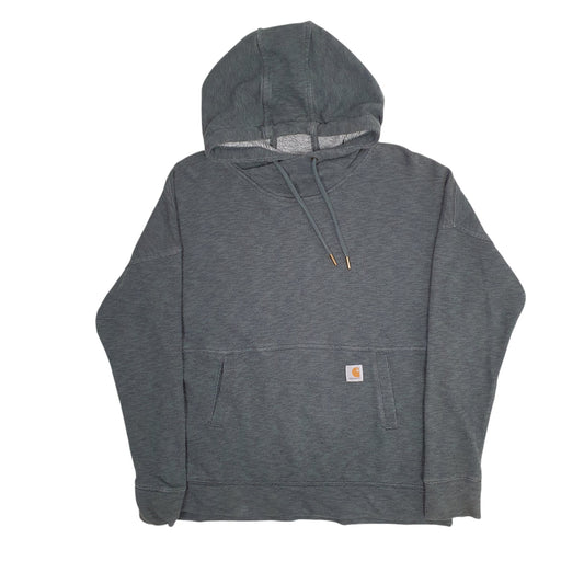 Womens Grey Carhartt Lightweight Hoodie Jumper