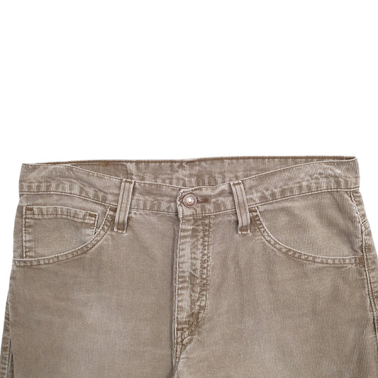 Mens Brown Levis Corduroy Trousers