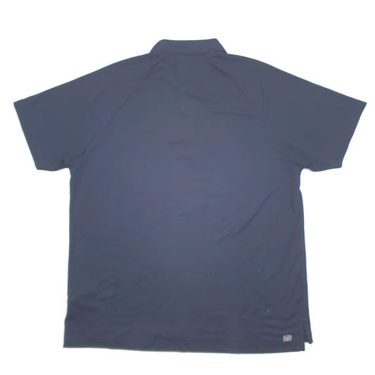 Mens Navy Lacoste Ultra Dry Short Sleeve Polo Shirt