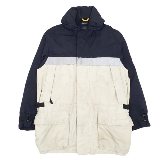 Mens Cream Nautica Coat