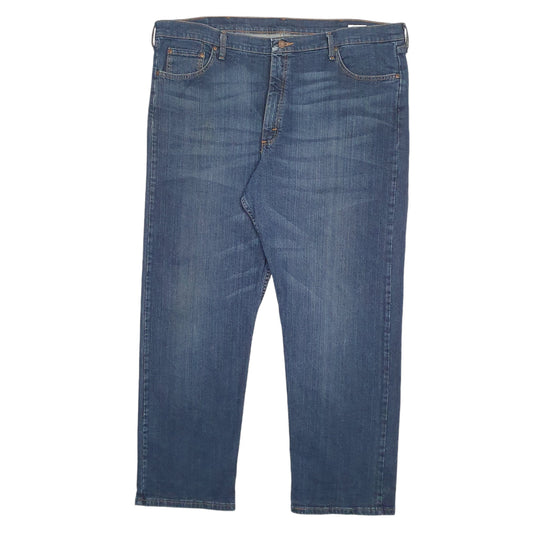 Mens Blue Wrangler Regular JeansW42 L30