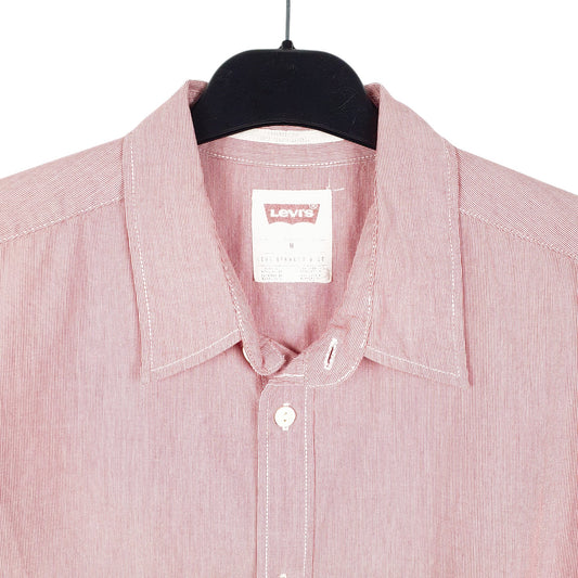 Mens Red Levie Short Sleeve Shirt