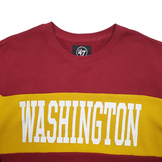 Mens Burgundy 47 Washington Football Crewneck Jumper