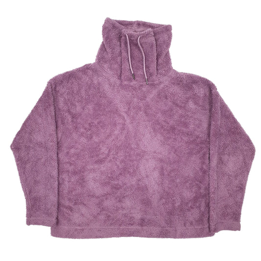 Womens Purple Champion Turtle Neck Jumper