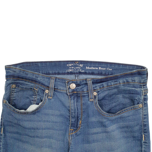 Womens Blue Levis Modern JeansW30 L29