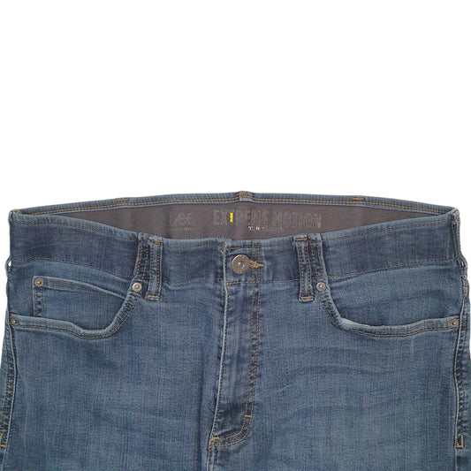 Mens Blue Lee Slim JeansW36 L30