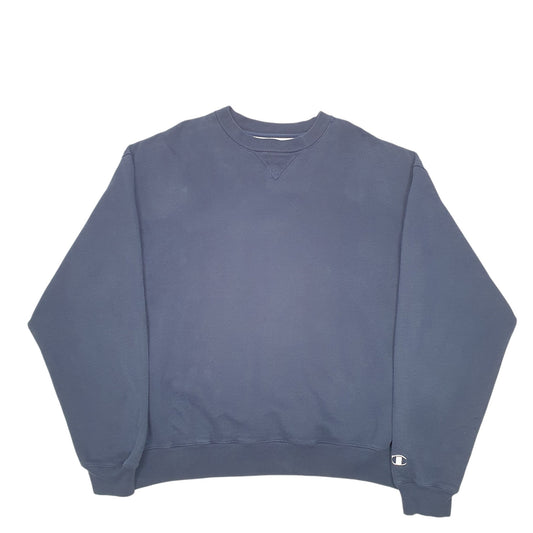 Mens Navy Champion Crewneck Jumper