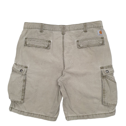 Mens Green Carhartt Workwear Cargo Shorts