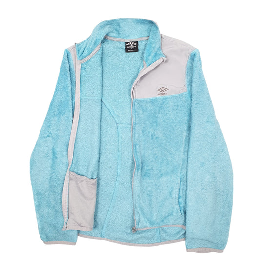 Womens Blue Umbro Full Zip Jumper