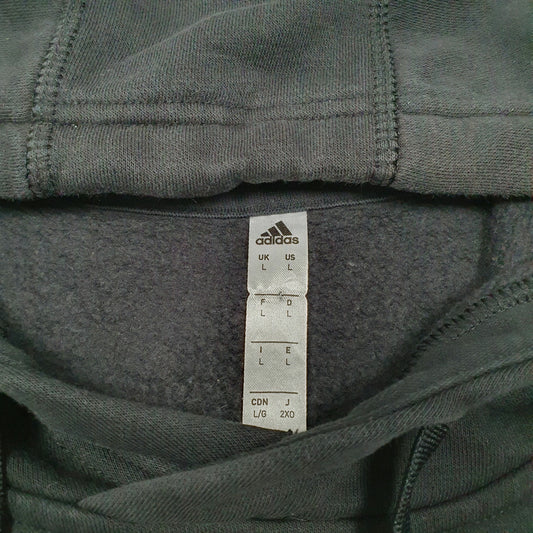 Mens Black Adidas Charlotte Independence Soccer USA Hoodie Jumper