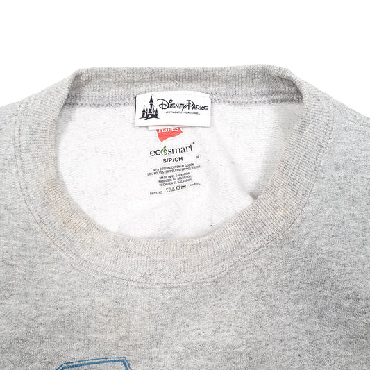 Womens Grey Hanes Disney Parks Disneyland California Crewneck Jumper
