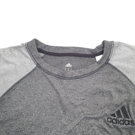 Mens Grey Adidas Crewneck Jumper