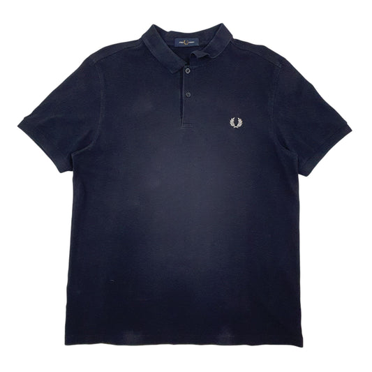Mens Navy Fred Perry Short Sleeve Polo Shirt