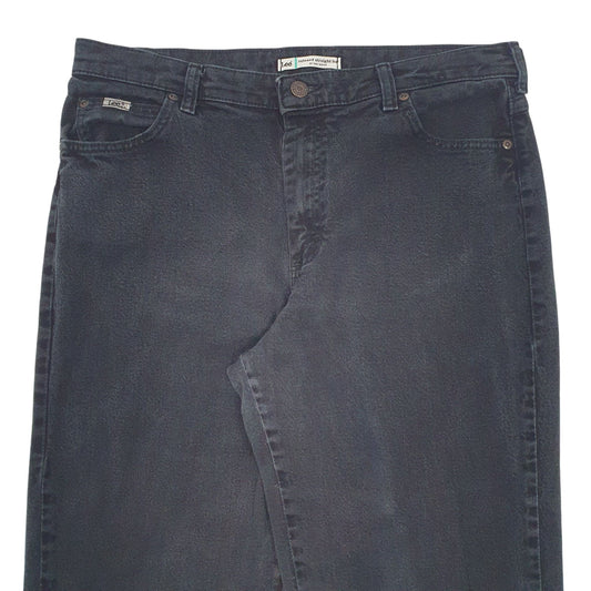 Womens Black Lee Relaxed JeansW34 L28