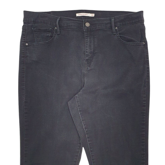 Womens Black Levis High Rise JeansW36 L30
