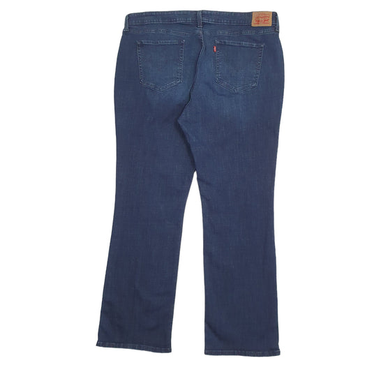 Womens Navy Levis 415 JeansW42 L32