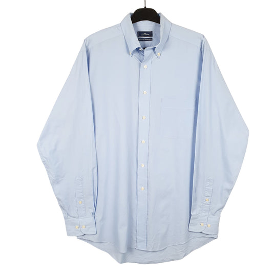 Mens Blue Dockers Long Sleeve Shirt
