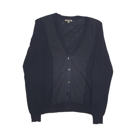 Womens Black Jigsaw Cardigan Jumper