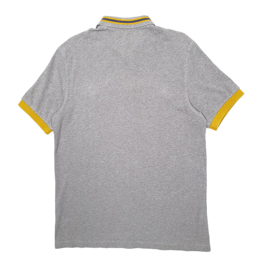 Mens Grey Fred Perry Short Sleeve Polo Shirt